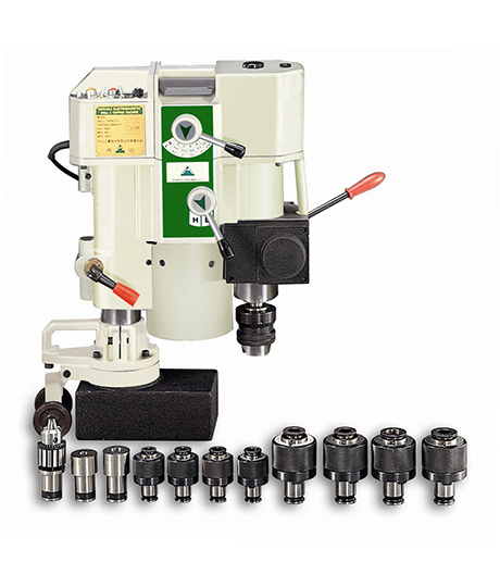 攜帶式磁性鑽孔攻牙機 (可在運轉中進行變速) - MTM-940